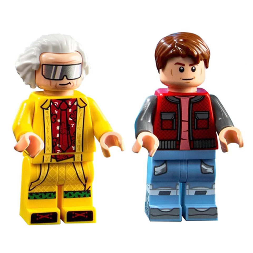 LEGO - 10300 Back To The Future Marty McFly & Doc Brown Minifigures set NEW - Image 3 of 4