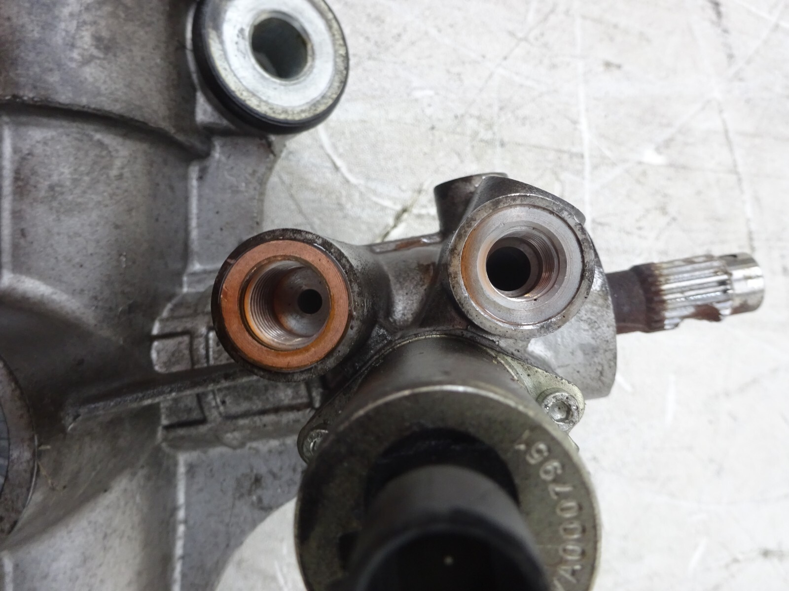 2014-2017 Maserati Ghibli Power Steering Rack & Pinion 06700039560 OEM DE240289