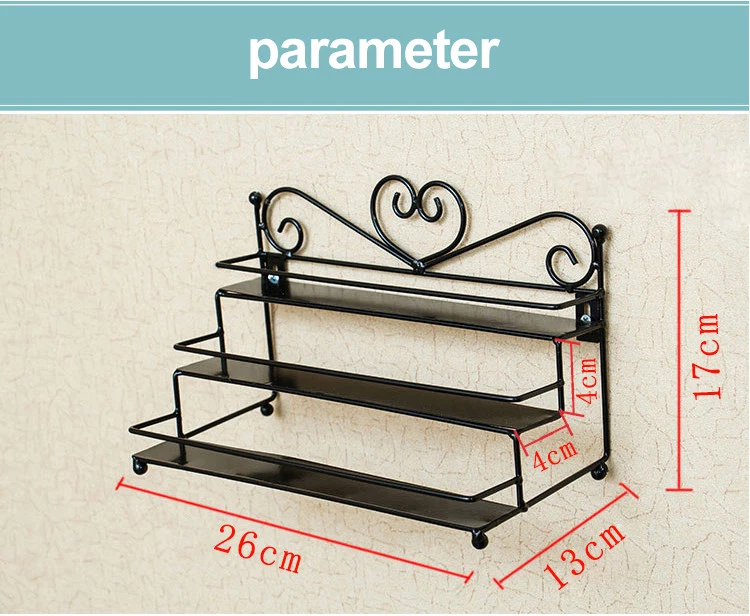 Nagellack Regal mit 3 Metall Ablagen als Wandregal Aufbewahrung für Nagellack DE - Bild 4 von 4