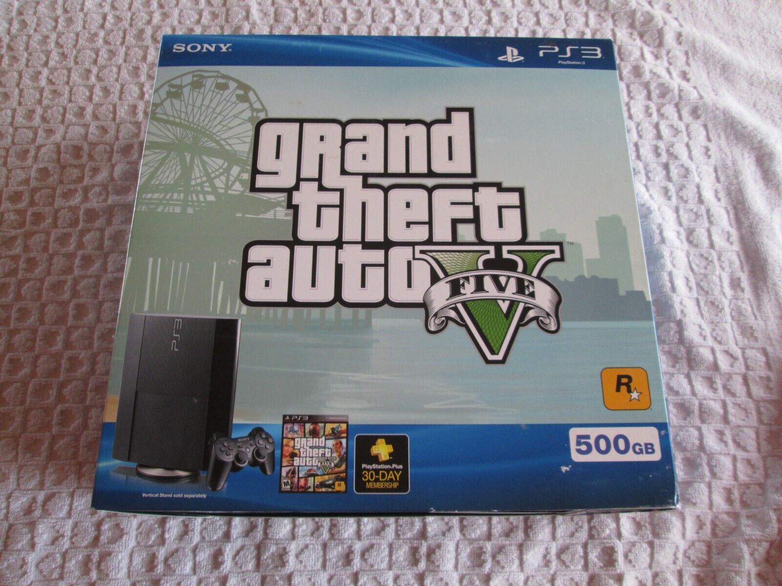  PS3 500 GB Grand Theft Auto V Bundle : Video Games