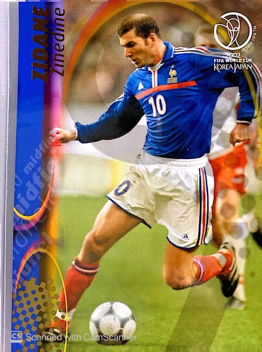 2002 Panini World Cup Zinedine Zidane #61 for sale | eBay