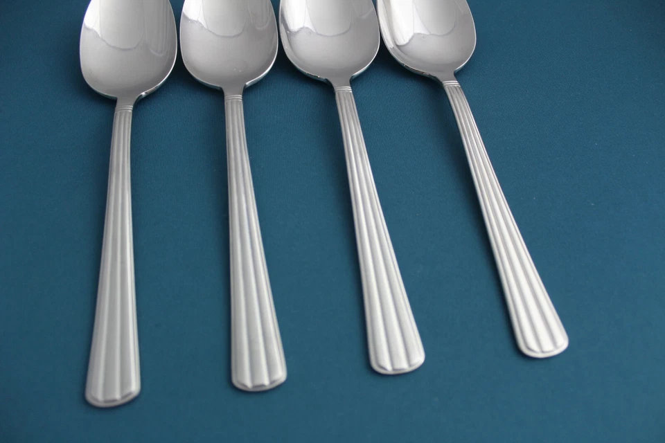 4 cucharas soperas ovaladas Cutipol ATHENA 18/10 acero inoxidable Portugal 8" Foto 2 de 4