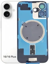 1/5X Back Glass Replacement + Logo/Metal/Magnet for i16 Pro 15 Pro Max 14 Plus