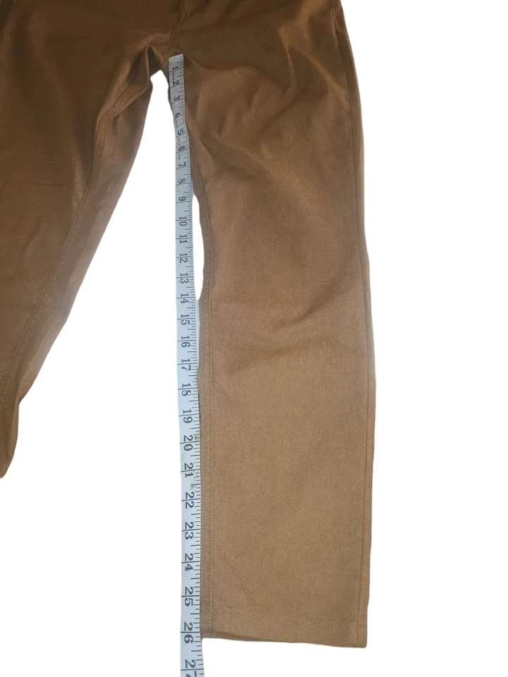 Pantalones de mezclilla The North Face para mujer talla 8 marrón ajustados pierna recta informales al aire libre Foto 4 de 4