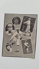 A's Team 1914 Reach Black Border Herb Pennock Eddie Plank Chief Bender 