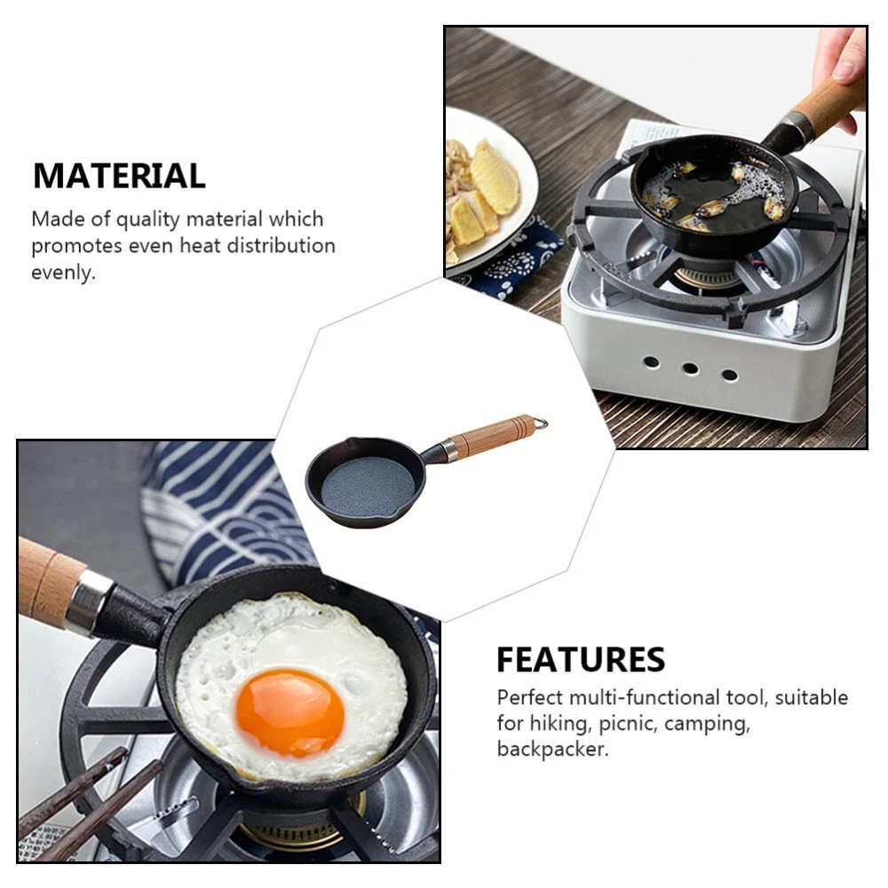 Egg Cooker Skillet Oil Pan Portable Cooking Easy to Clean Frying Egg Cooker Skillet Oil Pan Portable Cooking Easy to Clean Frying