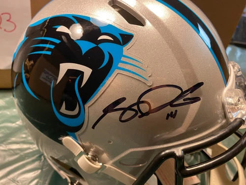 SAM DARNOLD SIGNED CAROLINA PANTHERS FULL SIZE HELMET