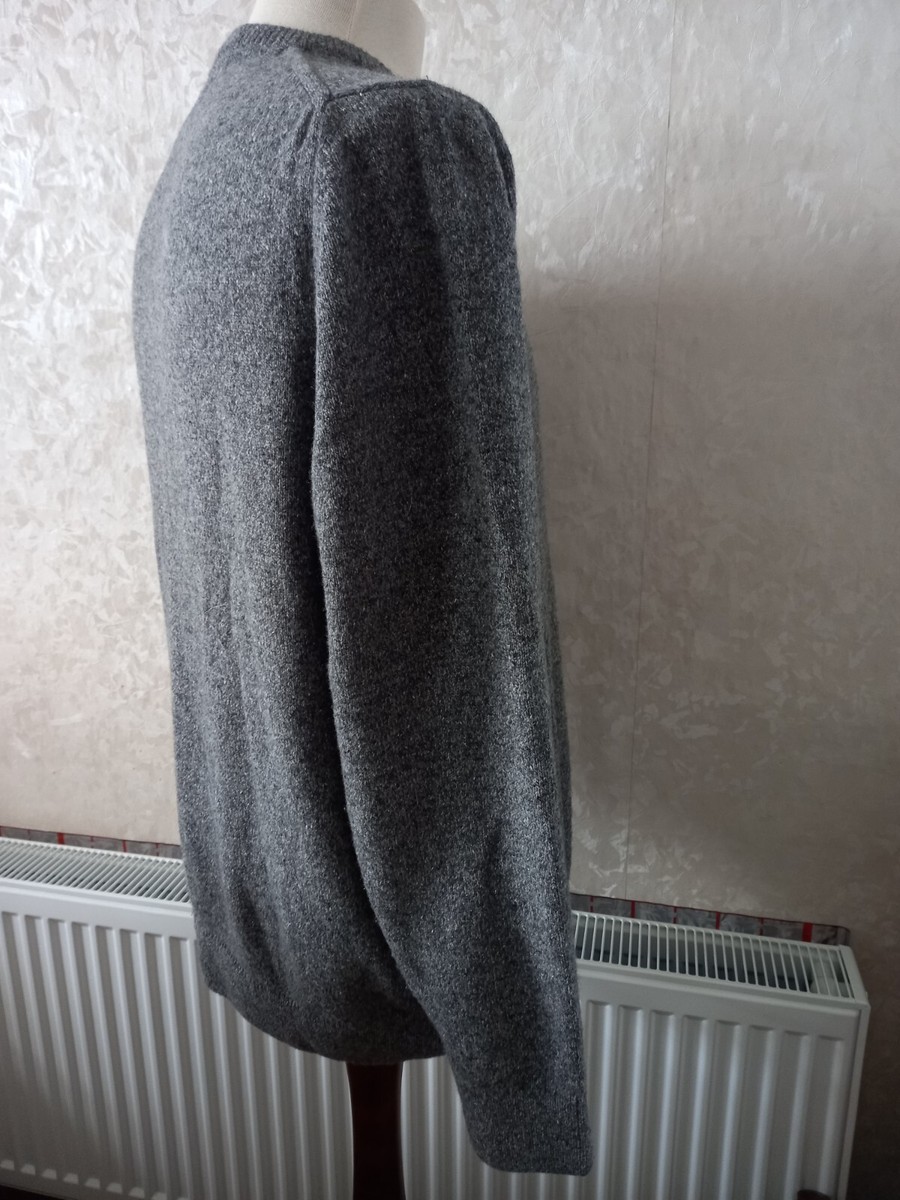 vintage 50s イェール大学 PURE WOOL Vintage Reine Wolle Classic Jacket Coat Outdoor Men Grey