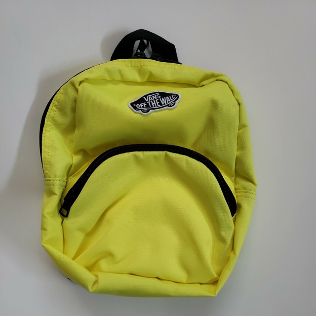 Mini Adjustable Backpack Bright Yellow 