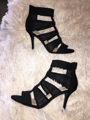 nine west mesh heels