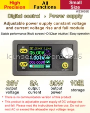 DC DC Buck-Boost Converter Step UP Down Power Supply Module Adjustable Ammeter
