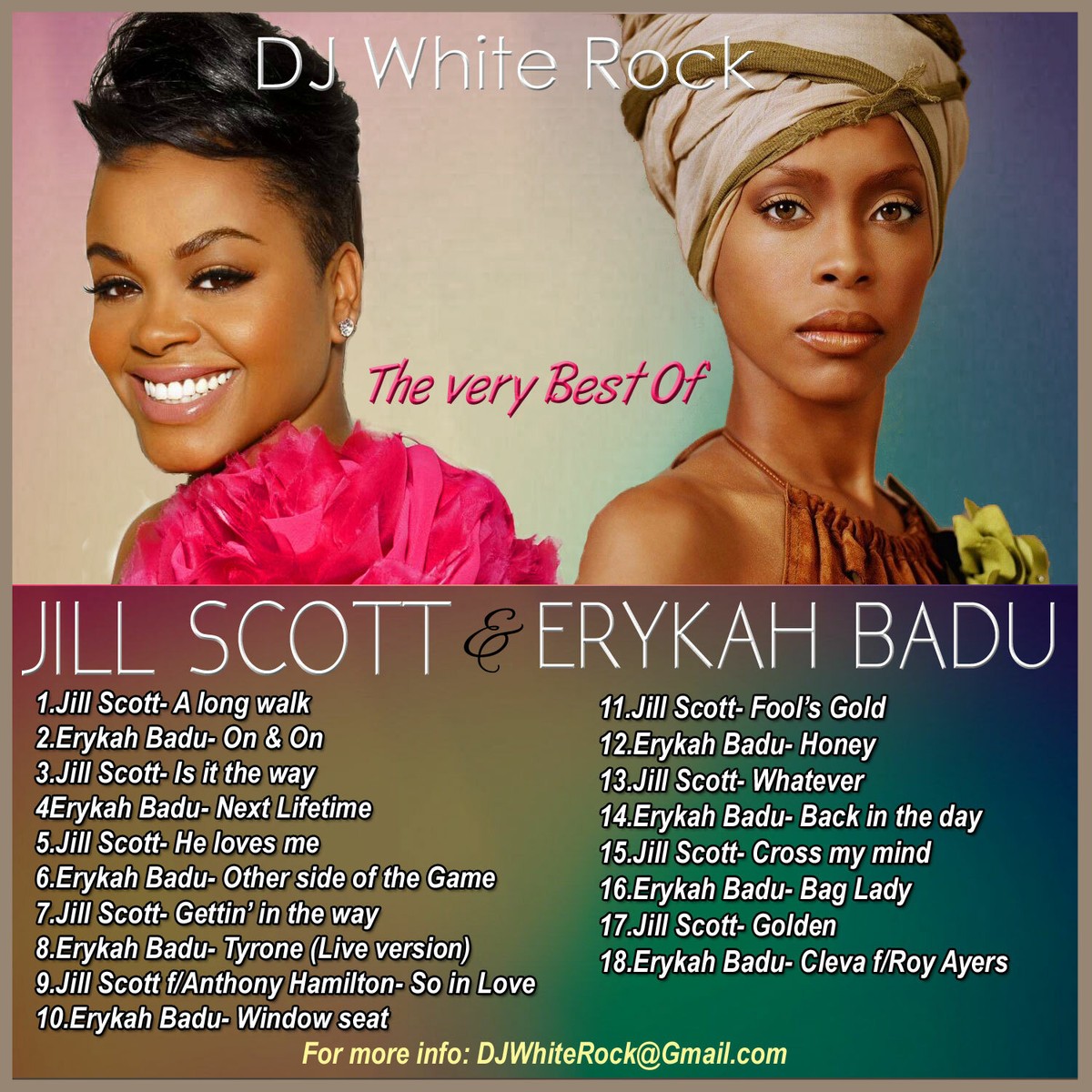 ☕blanche.alIU Can You Hear Me?　CD+DVD DJ White Rock The very best of Jill Scott & Erykah Badu | eBay