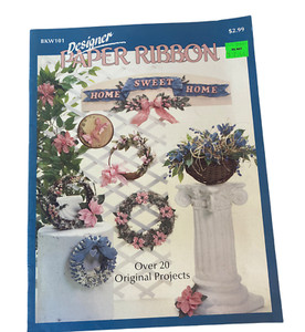 Designer Paper Ribbon over 20 projects wreaths swags and baskets