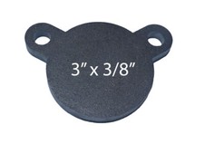 AR500 Steel Shooting target 3" x 3/8" Target Gong Tactical Scorpion Gear