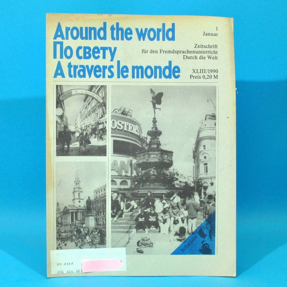 DDR Po swetu 1 von 1990 По свету | Russisch Englisch Französisch | Schulbuch - Bild 1 von 1