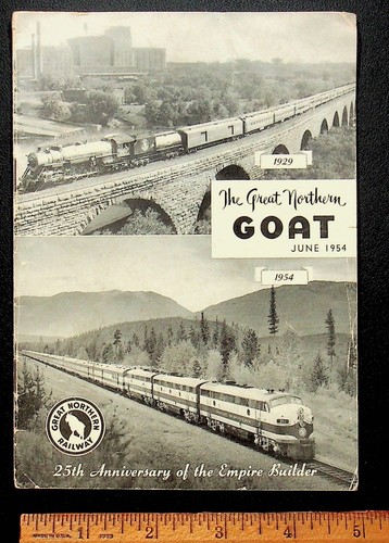 1954 THE GREAT NORTHERN GOAT BOOKLET - E16-C