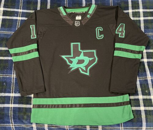Dallas Stars Jamie Benn #14 Black NHL Jersey Large