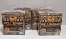 Prococo Organic Chips-N-Fiber Reptile Substrate Block 10Lbs Pack Of 4