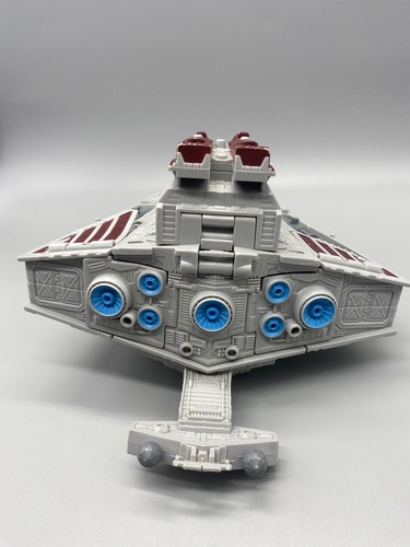 Star Wars Transformers Darth Vader Anakin Star Destroyer Talking Action Figure - Picture 8 of 15
