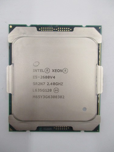 Intel Xeon E5-2680V4 2.40Ghz 14-Core 35MB LGA 2011 Processor P/N: SR2N7 Tested