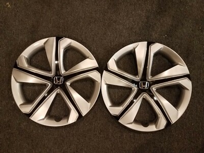 16 Inch Wheel Hubcap For 2016-2018 Honda Civic - Set Of 4 Aftermarket Replacement Covers