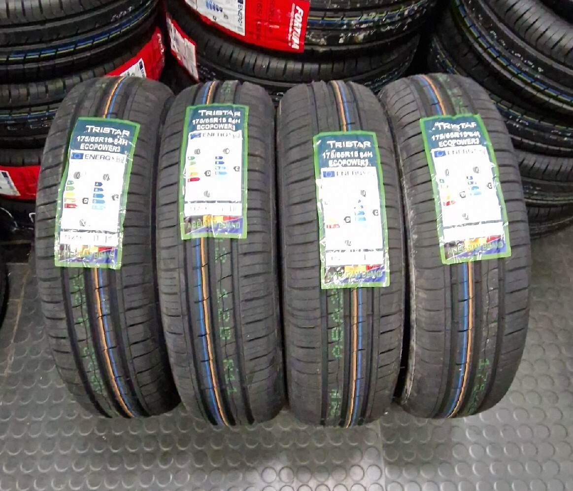 GOMME NUOVE 175/65 15 84H TRISTAR DOT 2023 PREZZO X 4 COPERTONI TOYOTA IQ YARIS