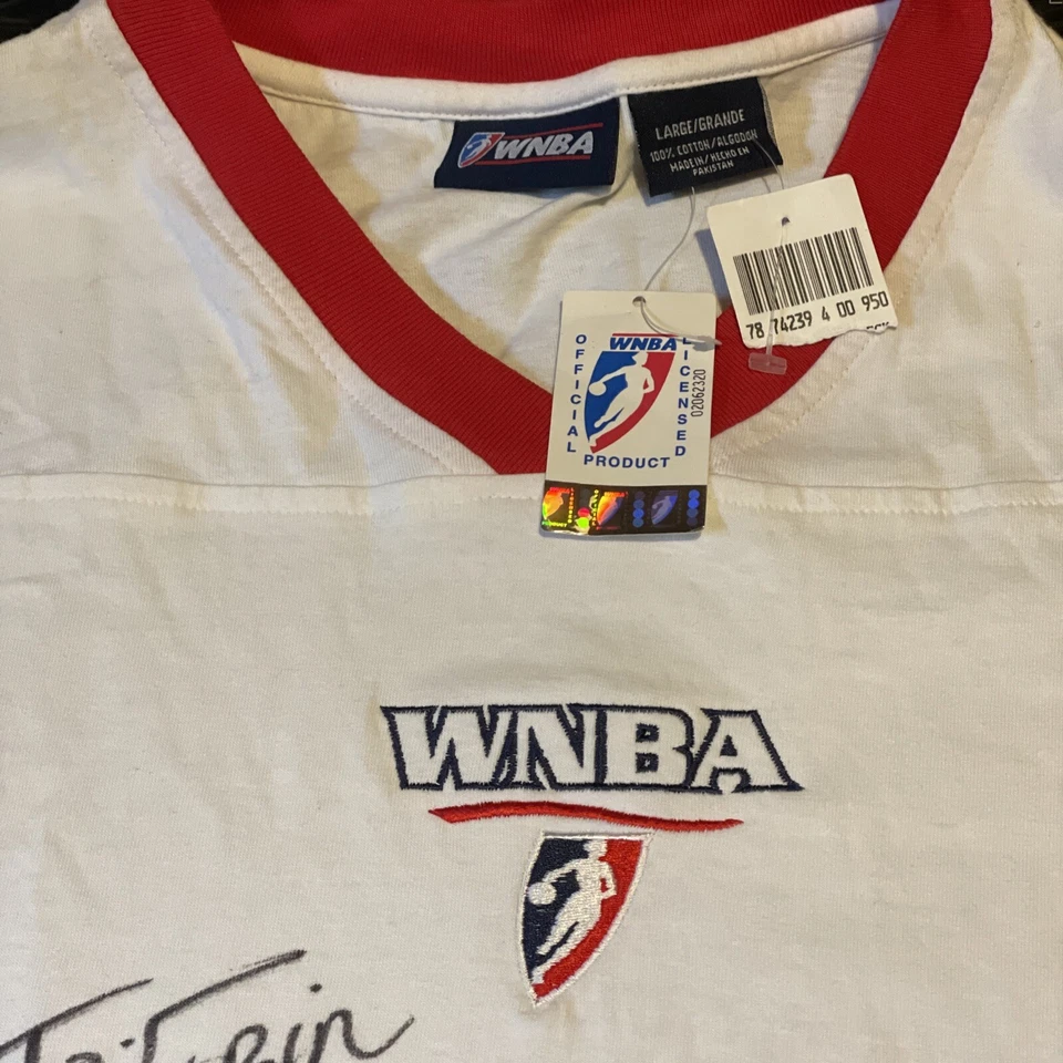 WNBA LISA LESLIE Autograph Signed Shirt Los Angeles LA Sparks #9 MVP HOF Auto - Image 3 of 4