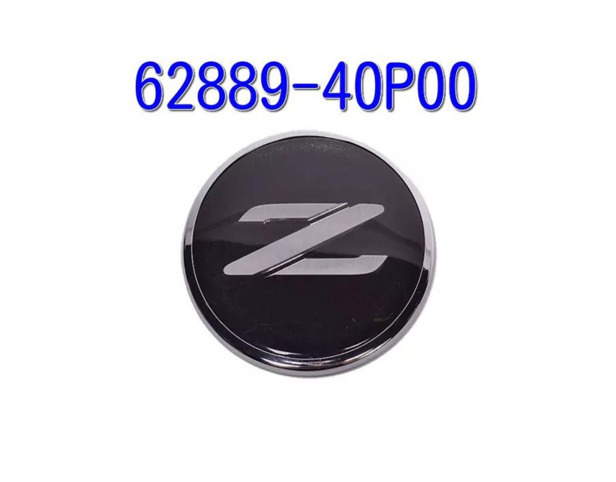 Genuine Nissan Black & Silver Z Front Emblem JDM Z32 90-96