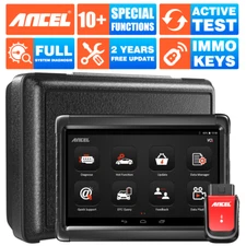 Automotive OBD2 Scanner Full System Diagnostic  Car Oil EPB DPF ABS Reset Tool