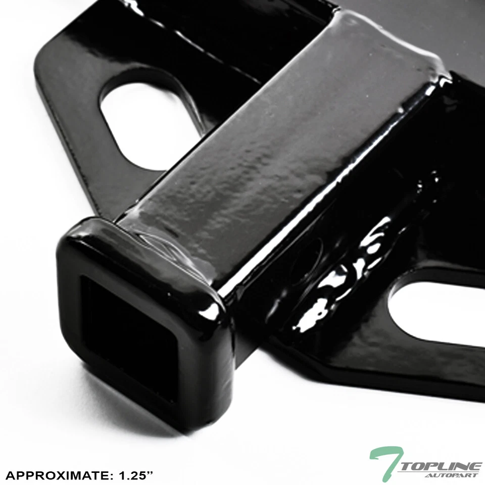 Topline For 2003-2011 Honda Element Class 1 Trailer Hitch Receiver 1.25" - Black - Image 3 of 4