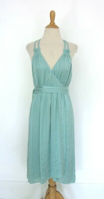 calypso silk wrap dress Silk Midi Length Dress