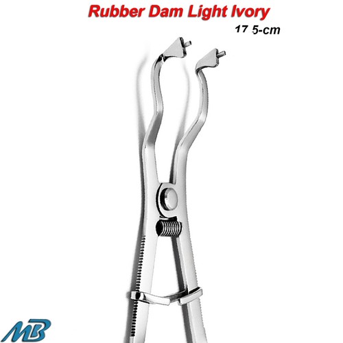 Endodontic Ainsworth Rubber Dam Punch Ivory Light Weight Forceps Dental Tool Set - Picture 4 of 5