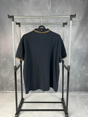 fred perry black polo shirt size Large - Imagen 2 de 11