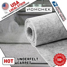 2M x 1M Grey Thick 3mm Subwoofer Speaker Felt Fabric Carpet Craft Auto Liner