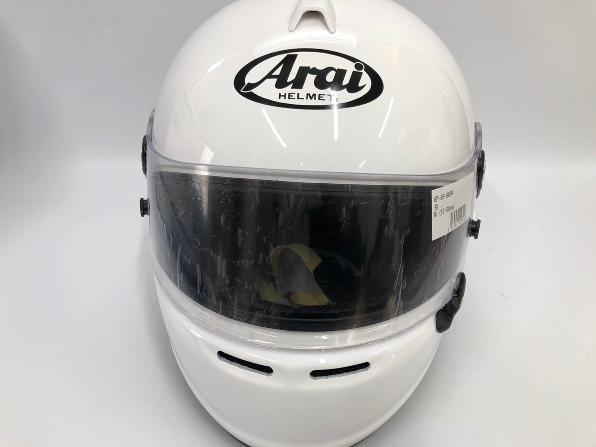 アライ ヘルメット GP-5W 8859 (サイズ：M/57-58cm) 深 ホワイト