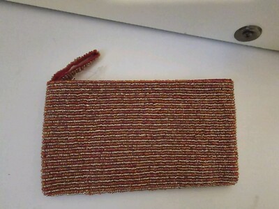 beaded coin purse