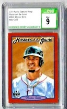 2019 Panini Diamond Kings Mookie Betts Masters of the Game Holo Gold CSG 9