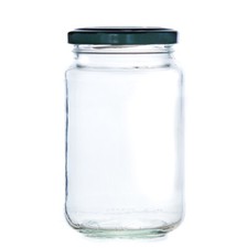 1lb Glass Jam Jars Lids Round Standard Preserving Jar Honey Marmalade Chutney