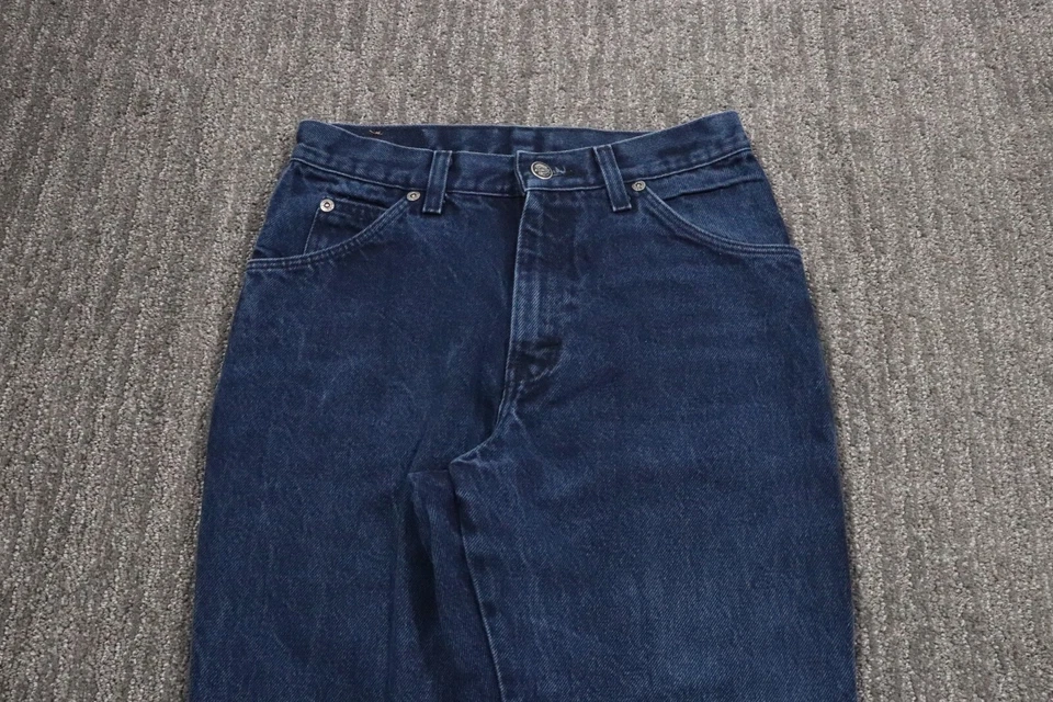 Dickies Vintage 80s Skinny Jeans Talon Zipper Men's 28x32 Grunge Workwear - Image 3 of 4