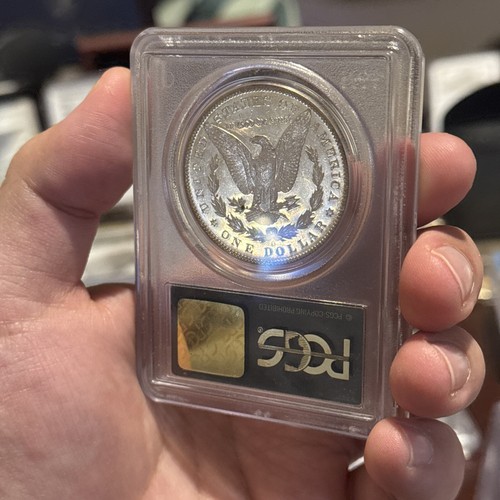 1898-O Morgan Dollar- PCGS MS63DMPL Deep Mirrors Frosty Devices OGH vintage Slab - Picture 10 of 17