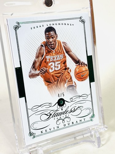 KEVIN DURANT FLAWLESS 113 EMERALD GEMSTONE SSP /5 - Picture 4 of 6