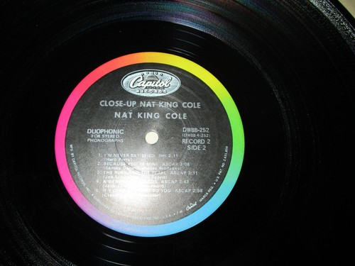 Nat King Cole Close-Up-2 vinyl LPS Capitol Records-20 Songs - Picture 12 of 12