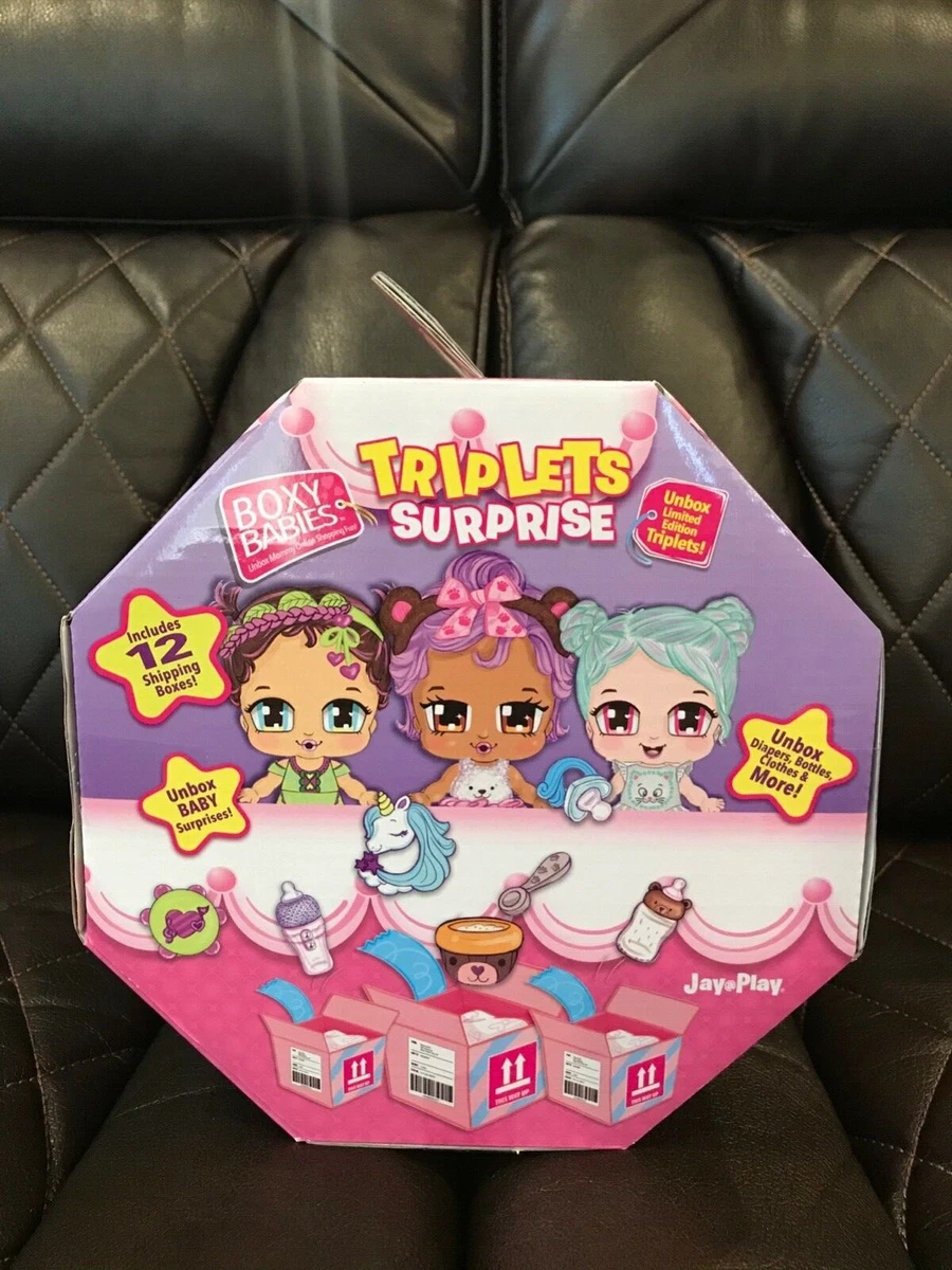 Boxy Girls Triplets Big Box