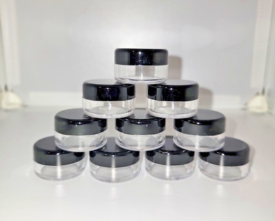 10 Pcs 5 gram Empty Cosmetic  Sifter Jars   Eye Shadow Powder Makeup Containers