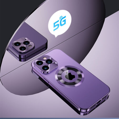 Double-Sided Magnetic Phone Case with Electroplated Glass For iPhone 16 15 14 13 - Picture 10 of 19