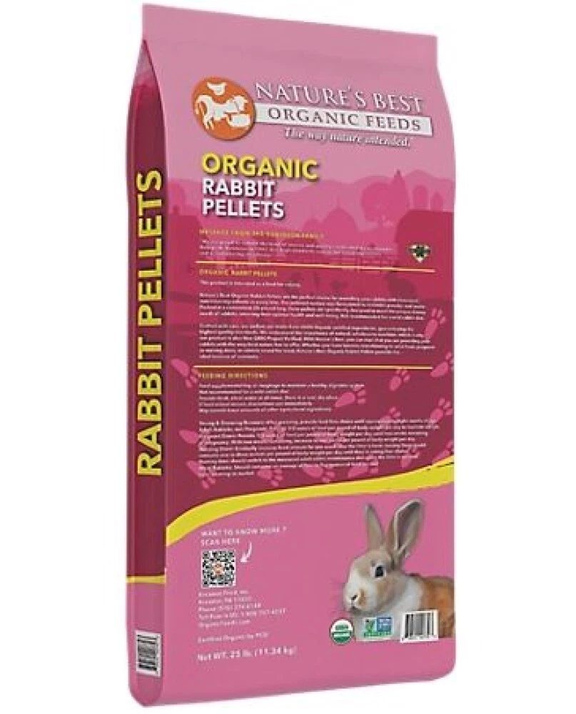 Organic rabbit pellets cheap