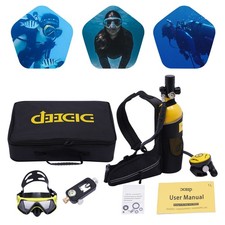 Reusable Mini Scuba Tank Within Breathing Capacity For 15-20 Minutes Underwater