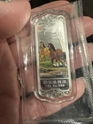 10 Gram .999 Silver Bar – Chinese Horse Art – Sealed – Lunar / Prosperity Theme