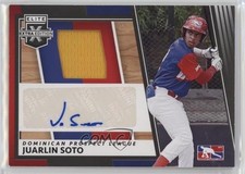 2022 Panini Elite Extra Edition Juarlin Soto #DMS-JS Auto 0c6
