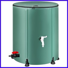 Contenitori di stoccaggio dell'acqua a barile pluviale pieghevoli - 53 galloni di acqua piovana portatile...